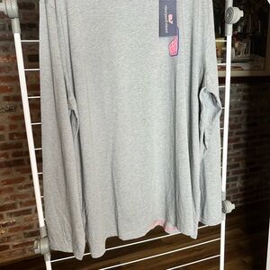 Vineyard Vines Gray Long Sleeve Tee